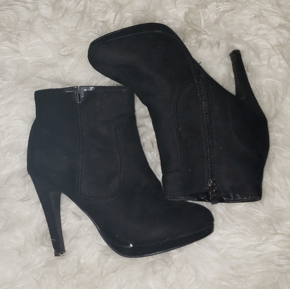 Black Ankle Boots (Never Worn)